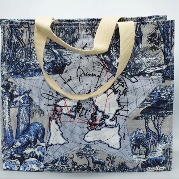 Dior around the world tote bag - Picture 4 of 4